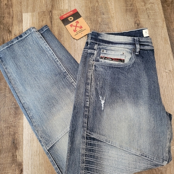 JEANIUS Men's Blue Jeans - Picture 2 of 16